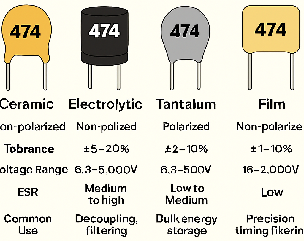 Capacitor Types